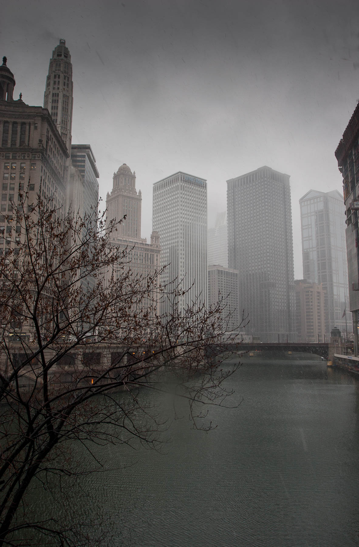 Rain at Chicago