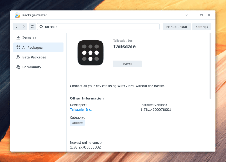Headscale & Tailscale - Synology NAS Installation - Lucas Janin